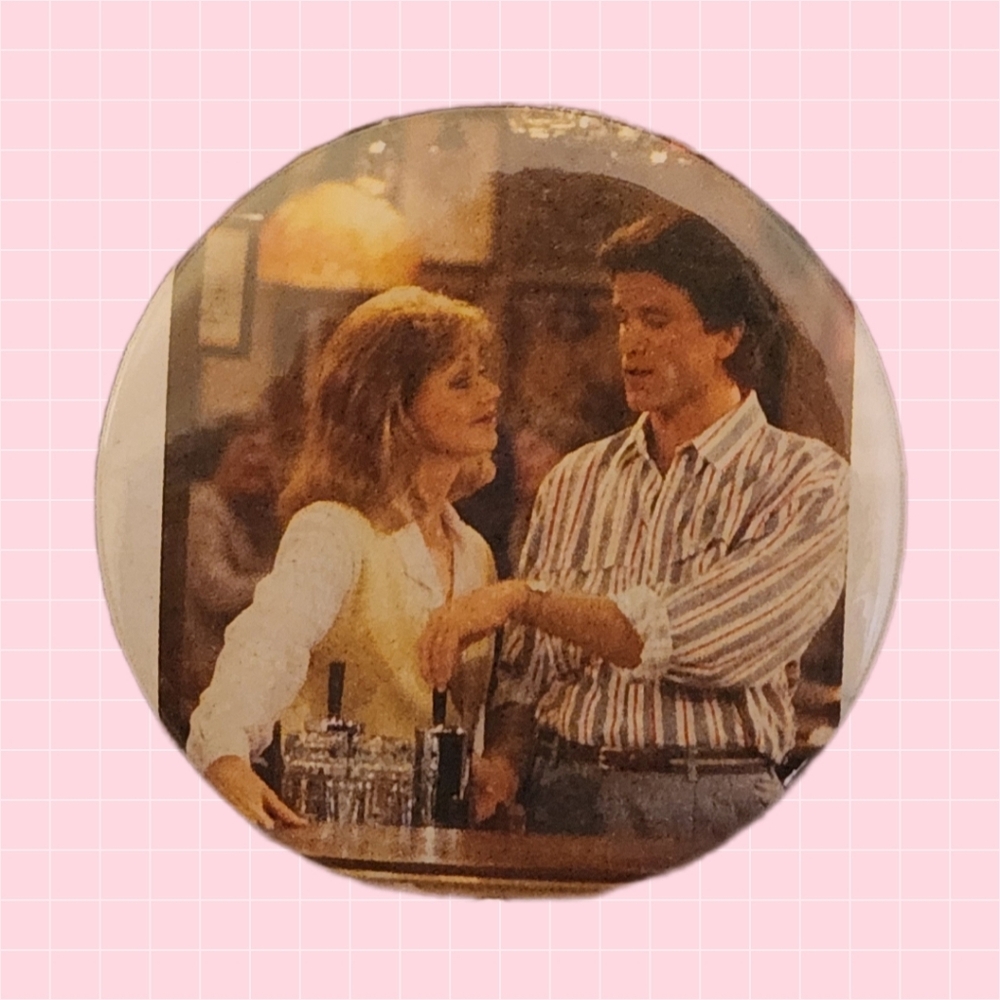 Cheers Sam & Diane 2" Pin